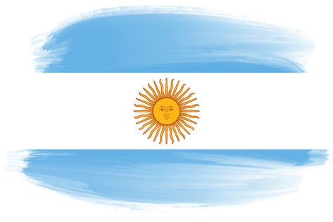 Argentine Brush Flag